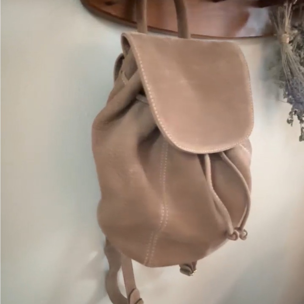 Vintage Coach Sonoma Nubuck Leather Chamois Backpack 4938. Made in Italy - Picture 2 of 13